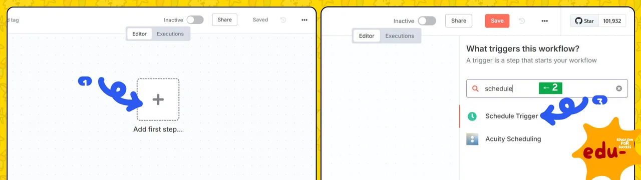 Screen of Add New Node