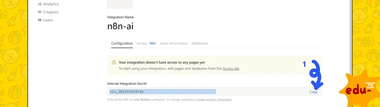 Screen of Integration Secret