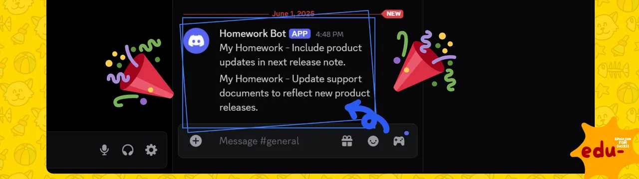 Screen of Discord Chat Server